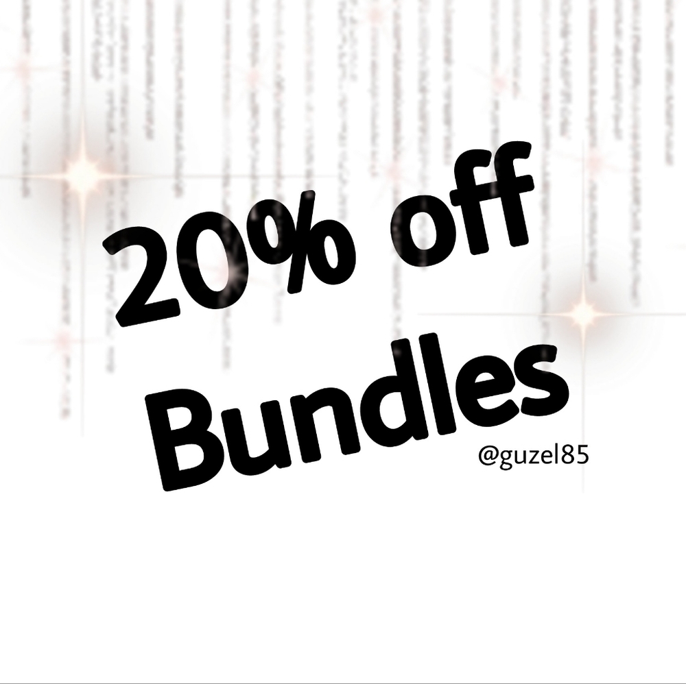20% off bundles